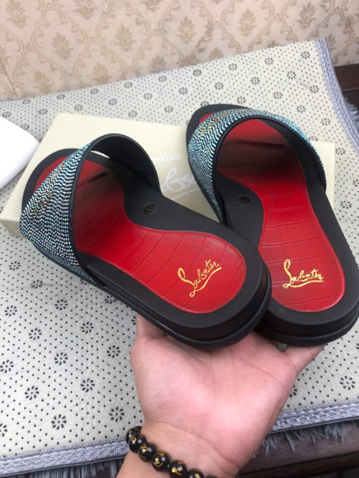 CHRISTIAN LOUBOUTIN SLIPPERS - CCSHOES