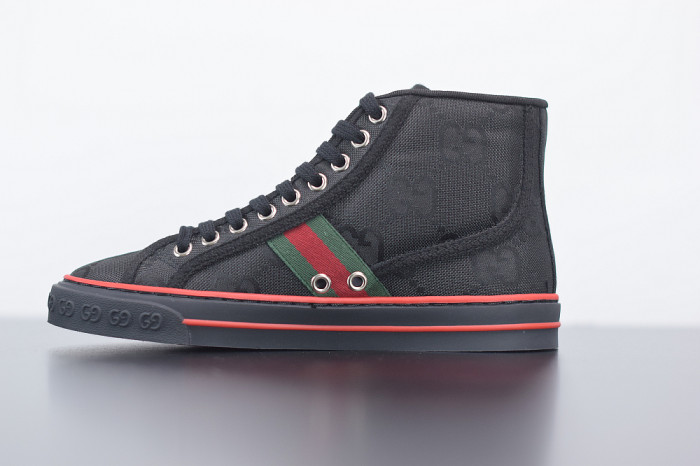 GUCC Tennis 1977 Print Sneaker BLACK 553385 DOPEO 1977 - CCSHOES