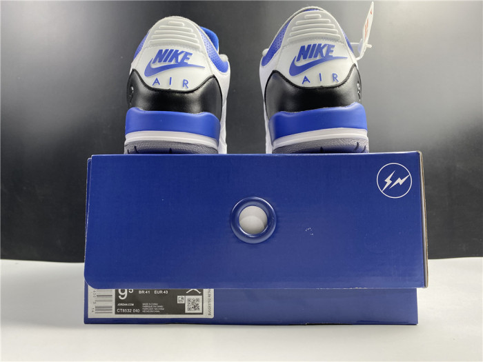 Air Jordan 3 Retro White Blue CT8532-040 - CCSHOES