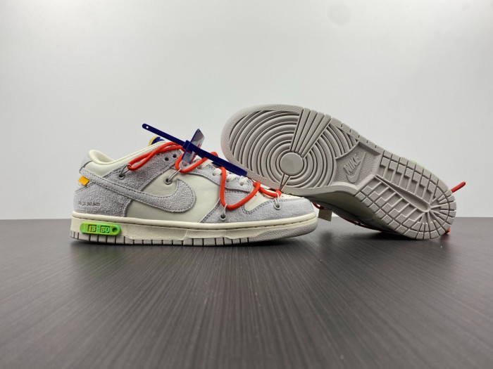 Nike Dunk Low Off-White Lot 13 DJ0950-110 - CCSHOES