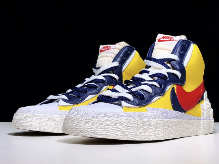 SACAI X NIKE BLAZER MID VARSITY MAIZE BV0072-700 - CCSHOES