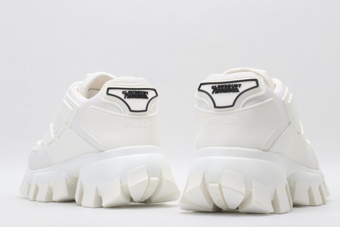 PRAD CLOUDBUST THUNDER KNIT WHITE - CCSHOES