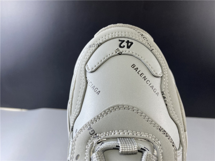 BLCG ALL OVER LOGO TRIPLE S SNEAKER 536737 W2FA1 1210 - CCSHOES