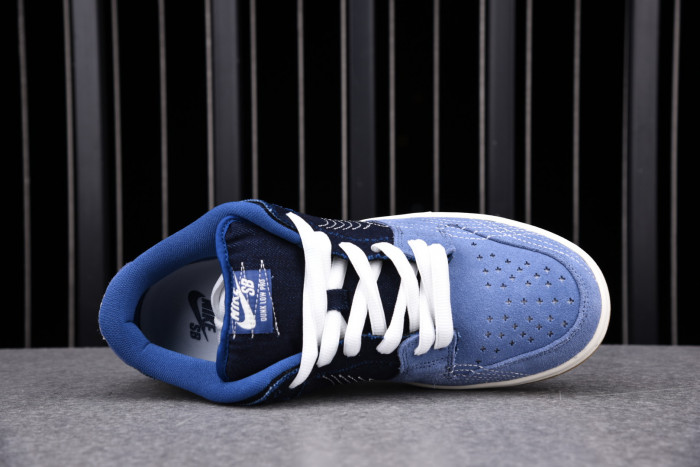 Nike SB Dunk Low Denim Sashiko CV0316-400 - CCSHOES