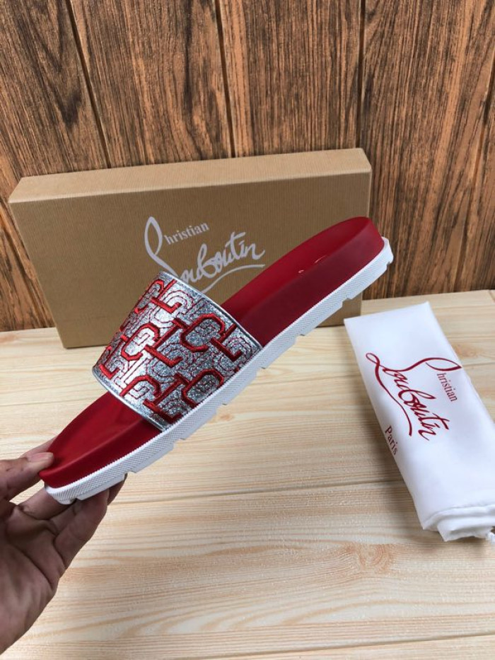 CHRISTIAN LOUBOUTIN SLIPPERS - CCSHOES