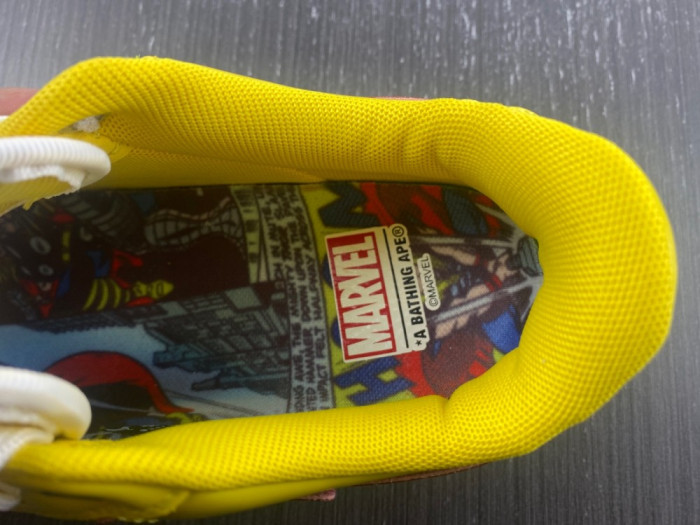 A BATHING APE MARVEL BAPE STA - CCSHOES