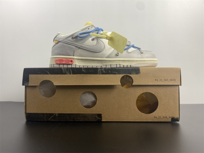 Off-White x Dunk Low 'Lot 05 of 50' DM1602-113 - CCSHOES