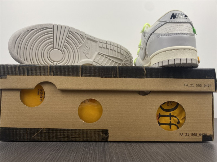 Nike Dunk Low Off-White Lot 43 DM1602-128 - CCSHOES