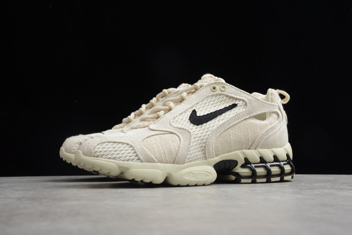 Nike Air Zoom Spiridon Cage 2 Stussy Fossil CQ5486-200 - CCSHOES