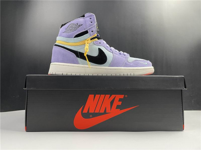 Jordan 1 High Switch Purple Pulse CW6576-500 - CCSHOES
