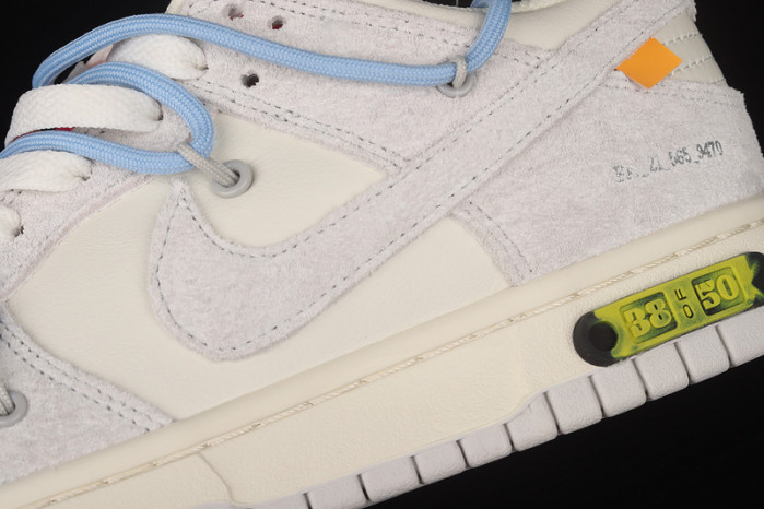 Nike Dunk Low Off-White Lot 38 DJ0950-113 - CCSHOES