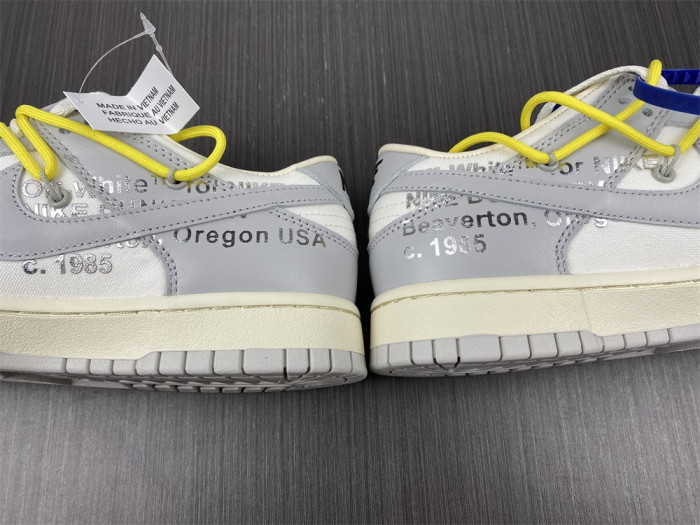 Nike Dunk Low Off-White Lot 27 DM1602-120 - CCSHOES