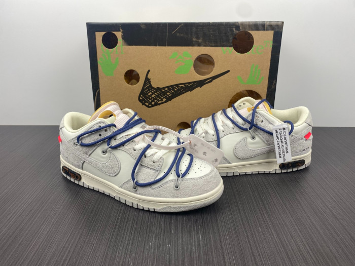 Nike Dunk Low Off-White Lot 18 DJ0950-112 - CCSHOES