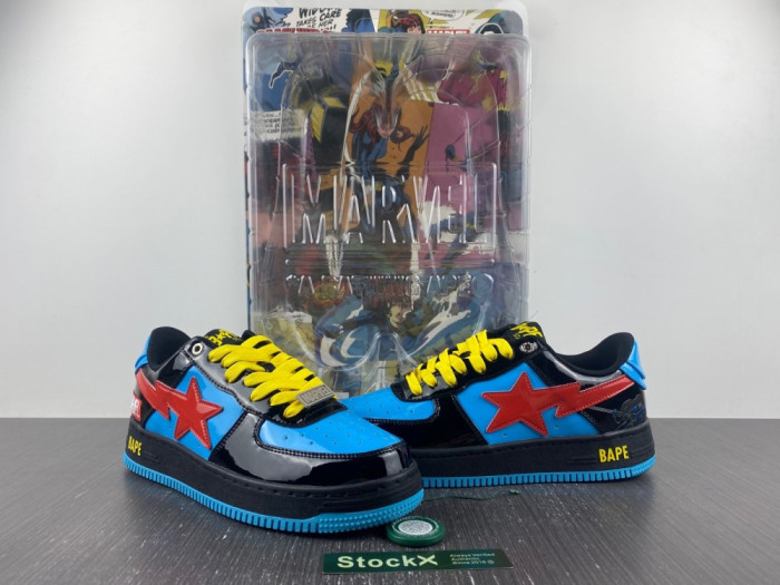 A BATHING APE MARVEL BAPE STA - CCSHOES