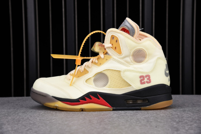 Jordan 5 Retro OFF-WHITE Sail DH8565-100 - CCSHOES