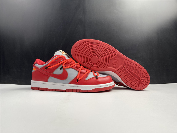 OFF-WHITE x Dunk Low 'University Red' CT0856-600 - CCSHOES
