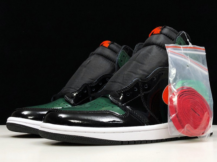 SoleFly x Air Jordan 1 Retro High OG Black/Team Orange-Fir AV3905-038 - CCSHOES