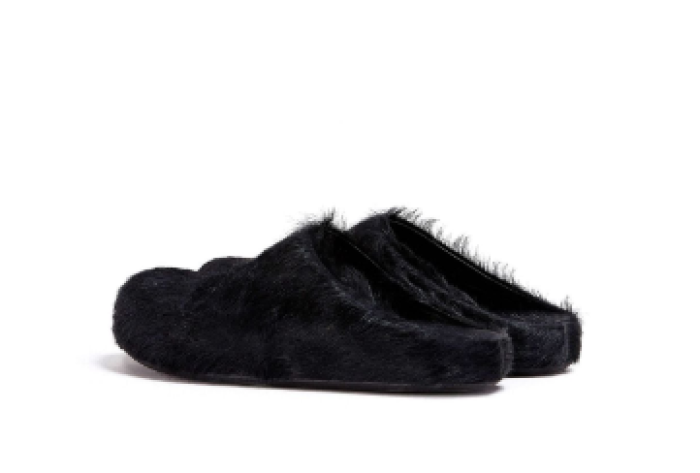Fussbet Sabot calf-hair slippers - CCSHOES