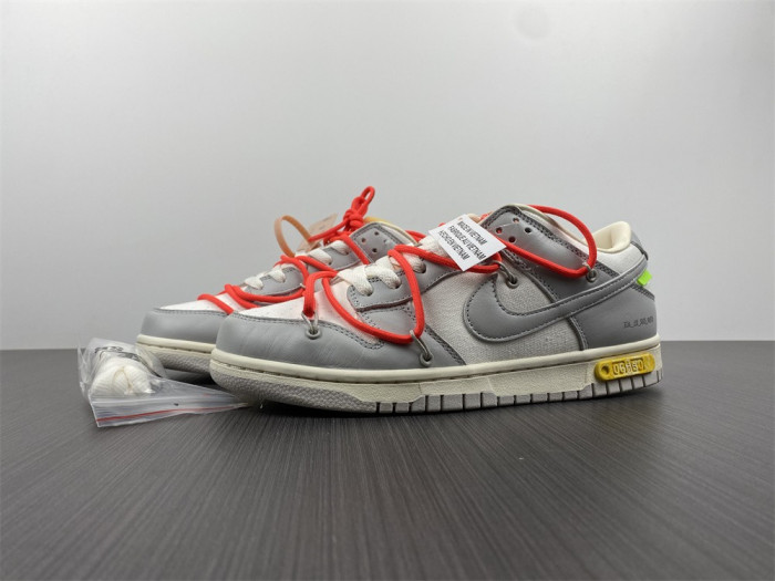 Off-White x Dunk Low 'Lot 06 of 50' DJ1602-110 - CCSHOES