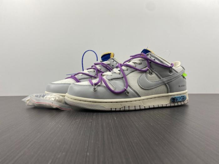 Nike Dunk Low Off-White Lot 45 DM1602-101 - CCSHOES