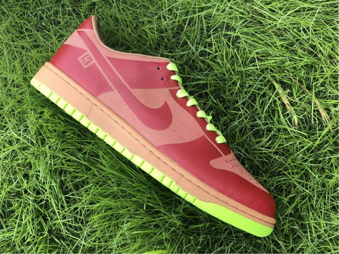 Nike Dunk Low 1-Piece Laser Varsity Red Chartreuse 311611-661 - CCSHOES