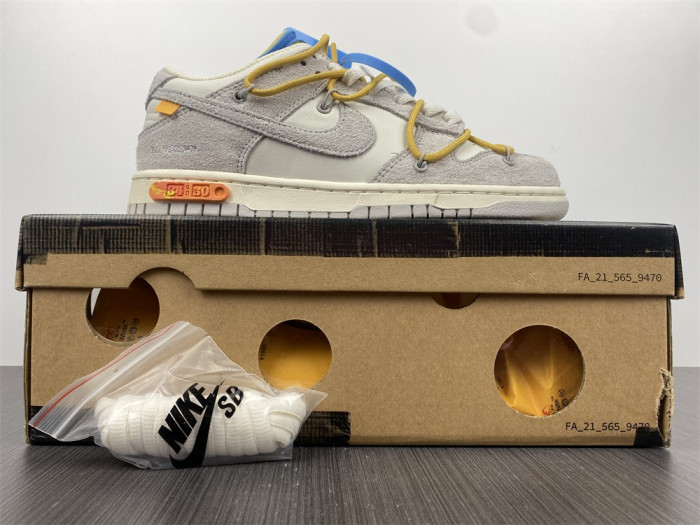 Nike Dunk Low Off-White Lot 34 DJ0950-102 - CCSHOES
