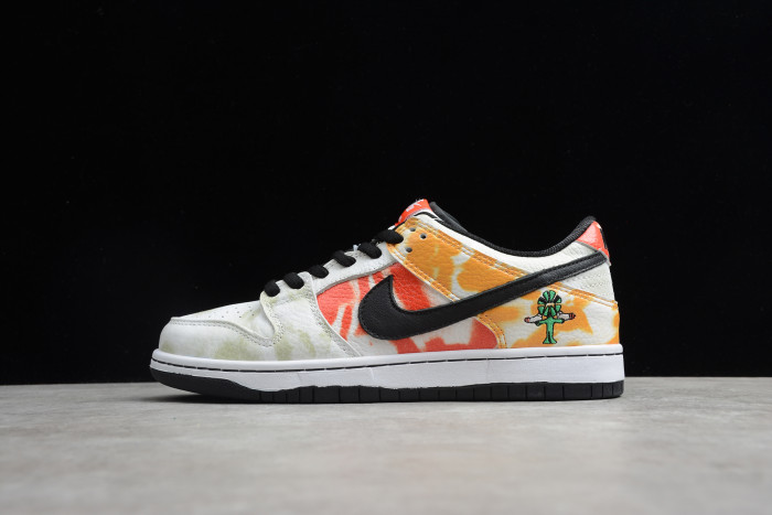 NIKE SB DUNK LOW RAYGUN TIE-DYE WHITE BQ6832-101 - CCSHOES
