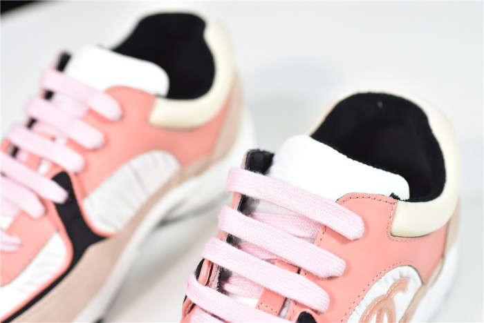 CHNE1 Leather Low Top Sneakers - CCSHOES