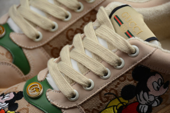 GUCC ACE EMBROIDERED LOW-TOP SNEAKER 43194 A38G0 9064 - CCSHOES