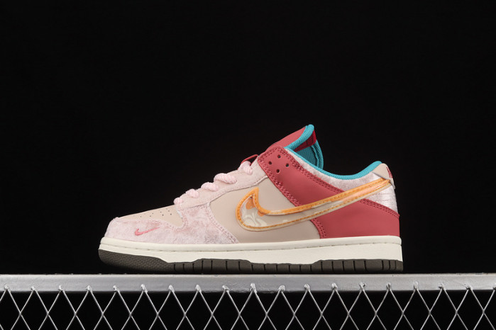 Nike Dunk Mid Social Status Free Lunch Strawberry Milk DJ1173-600 - CCSHOES