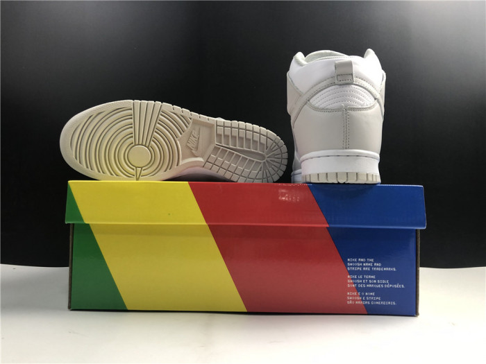 Nike Dunk High Retro White Vast Grey (2021) DD1399-100 - CCSHOES