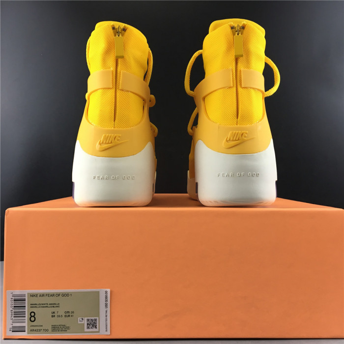 Nike Air Fear Of God 1 Yellow “Amarillo” AR4237-700 - CCSHOES