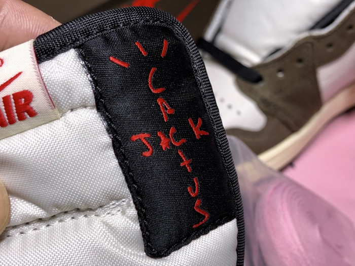 Travis Scott x Air Jordan 1 Retro High OG 'Mocha' - CD4487 100 - CCSHOES