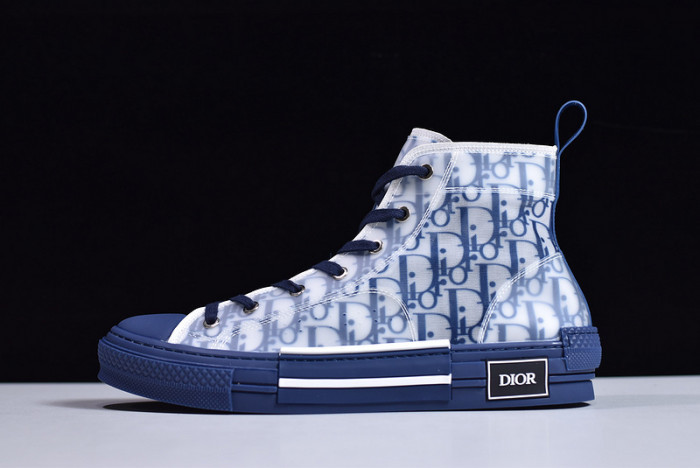 DR B23 High Top Oblique Sneaker Blue - CCSHOES