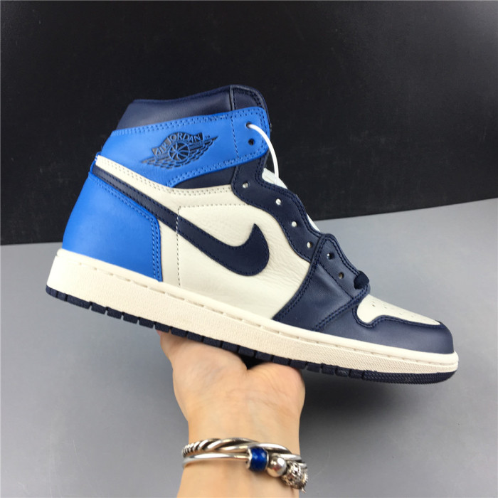 Air Jordan 1 Retro High OG “Obsidian” 555088-140 - CCSHOES