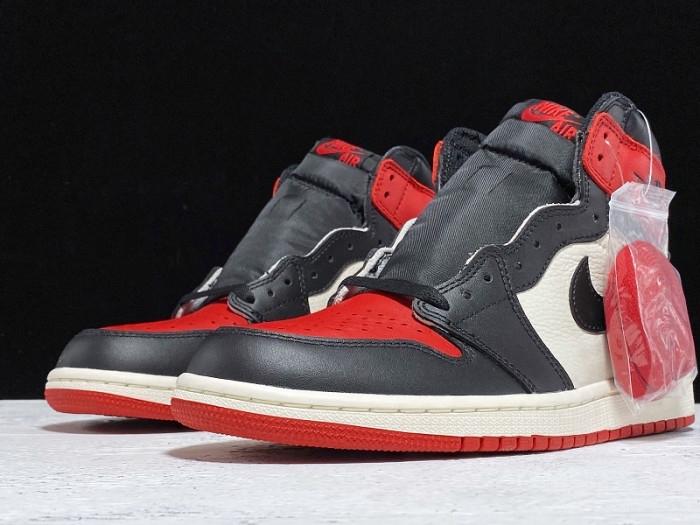 Air Jordan 1 Retro High OG Bred Toe 555088-610 - CCSHOES