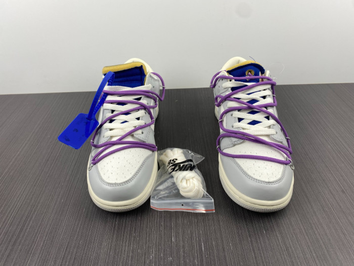 Nike Dunk Low Off-White Lot 45 DM1602-101 - CCSHOES