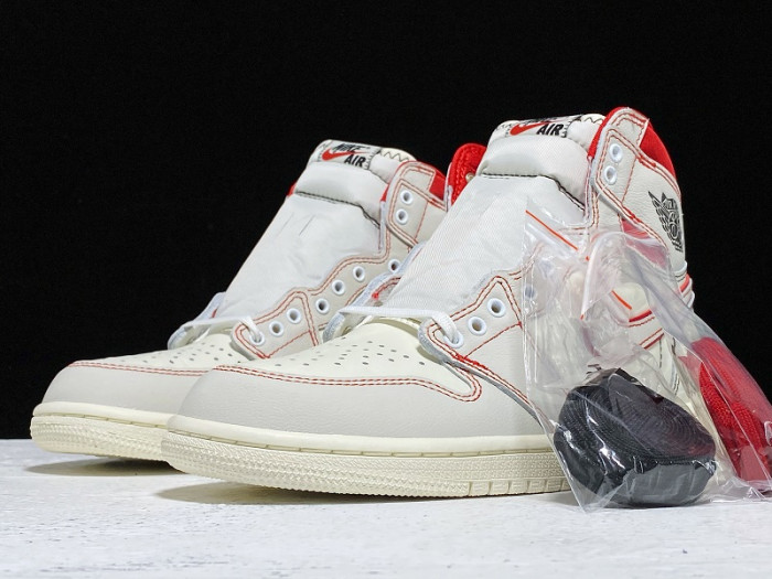 Air Jordan 1 Retro High OG "Phantom" Gym Red 555088-160 - CCSHOES