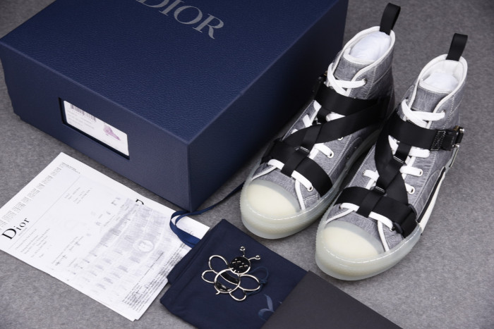 DR B23 OBLIQUE HIGH TOP SNEAKER - CCSHOES