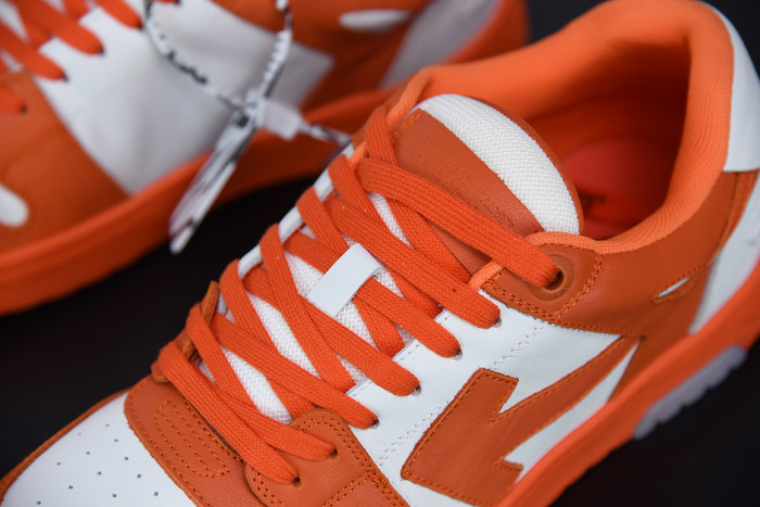 OFF WHITE™ C/O VIRGIL ABLOH OUT OF OFFICE LOW-TOP LEATHER SNEAKERS "OOO" - CCSHOES