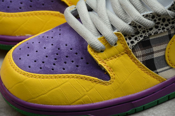 Nike SB Dunk Low Pro IW Purple/Yellow-Violet-Pink 318403-137 - CCSHOES