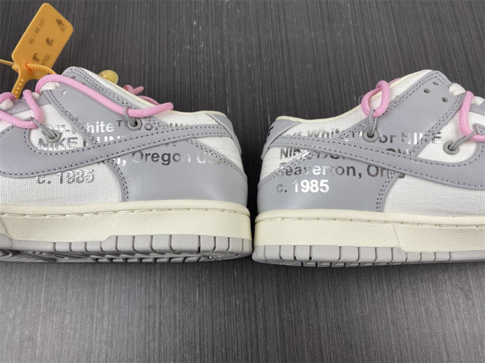 Nike Dunk Low Off-White Lot 9 DM1602-109 - CCSHOES