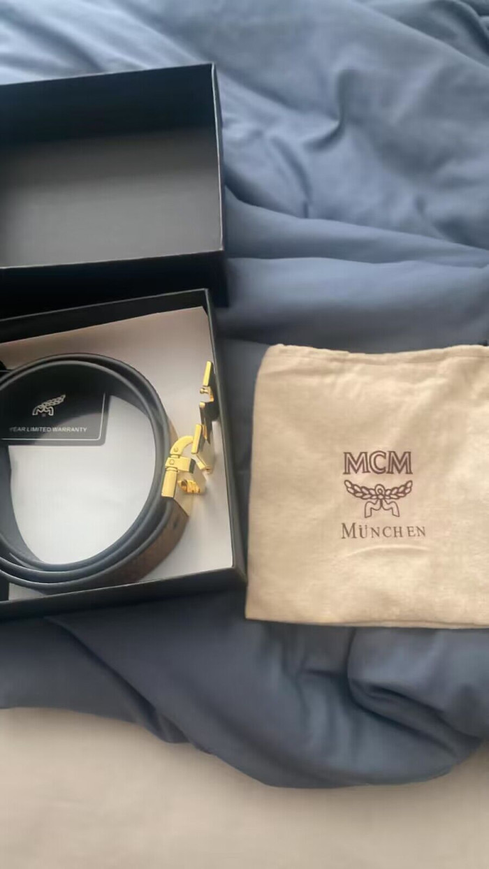 Mcm Claus Reversible Belt - CCSHOES