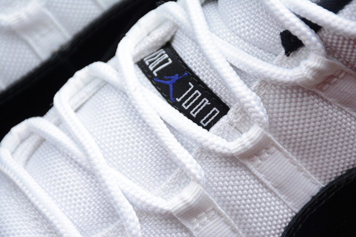 Air Jordan 11 Retro Low "Concord" Black/ White mens 528895-153 - CCSHOES