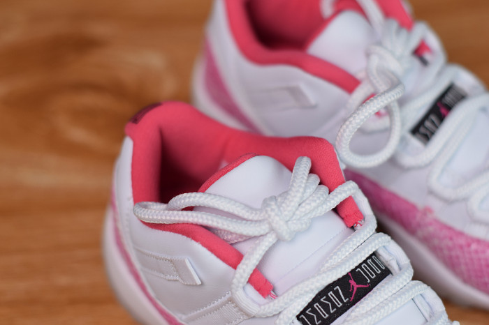 Air Jordan 11 Low WMNS “Pink Snakeskin” AH7860-106 - CCSHOES