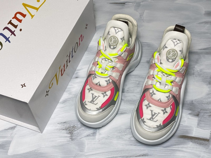 LV ARCHLIGHT SNRAKER ROSE CLAIR 51BCOLORE 1A65JQ - CCSHOES