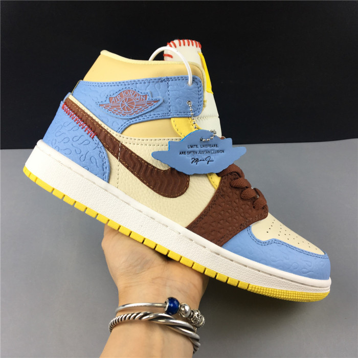 Maison Château Rouge x Air Jordan 1 Mid SE “Fearless” CU2803-200 - CCSHOES