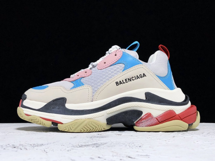 BLCG Triple S White Blue (W) 524039 W09OH 4196 - CCSHOES