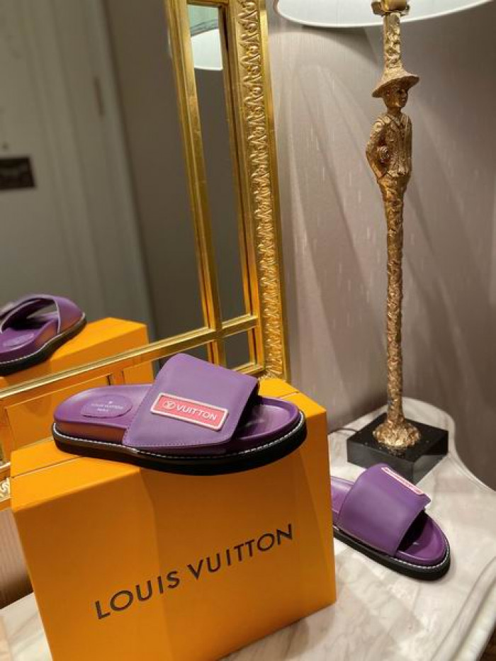 LV SLIPPERS - CCSHOES