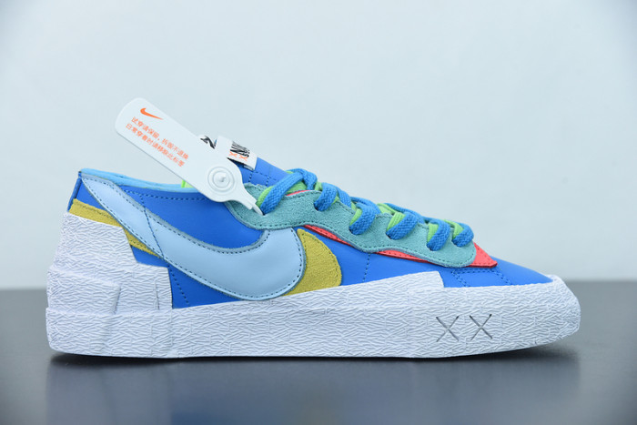 Nike Blazer Low sacai KAWS Blue DM7901-400 - CCSHOES